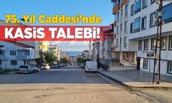 Gerze 75. Yıl Caddesi’nde kasis talebi