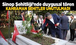 Sinop’ta Şehit Piyade Uzman Çavuş Halil Özdoğru anıldı