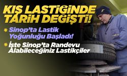 Kış lastiği takma tarihi değişti! İşte Sinop’taki servisler