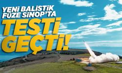 Sinop'taki balistik füze testi başarılı oldu