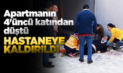 Sinop’ta bir genç dördüncü kattan düştü