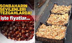 Kestane ve mantar vatandaştan ilgi görüyor
