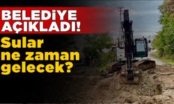 Sinop içme suyu hattında onarım devam ediyor