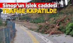 Çift yönlü olarak trafiğe kapatıldı