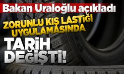 Zorunlu kış lastiği uygulamasında tarih değişti