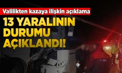 Sinop’ta 13 kişinin yaralandığı kazaya dair açıklama!