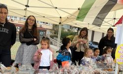 Anaokullu minikler Gazze için el ele verdi