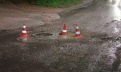 Sinop’ta logar kapağı çevresindeki çökme kazaya neden oldu