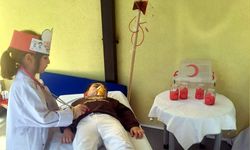 Anaokullu minikler Kızılay Haftası’nı kutladı