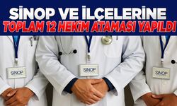 Sinop’a 12 yeni hekim atandı!