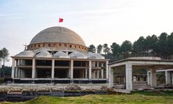 Sinop Üniversitesi Kampüs Camii inşaatı devam ediyor