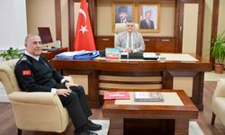 Liman Başkanı Uzunoğlu’ndan Vali Özarslan'a veda ziyareti