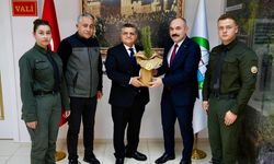 Sinop Orman Bölge Müdüründen Vali Özarslan’a anlamlı ziyaret