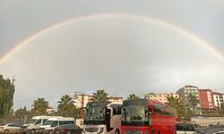 Sinop'ta çift gökkuşağı görüntülendi