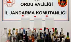 205 litre sahte alkol ele geçirildi