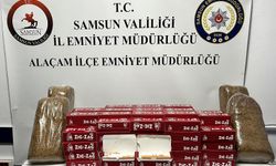Alaçam'da 19 kilo kaçak tütün ele geçildi