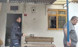 Evde çıkan yangın söndürüldü