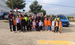 Öğrencilere trafik güvenliği eğitimi verildi