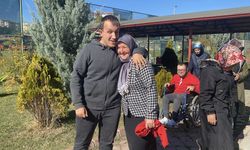 Özel gereksinimli bireylerden  futbolculara ziyaret