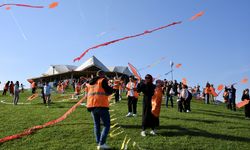 Samsun'da Turuncu Uçurtma Şenliği düzenledi
