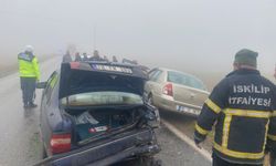 Sis zincirleme kazaya neden oldu