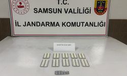 Üerinde yasaklı madde hap bulunan zanlı gözaltına alındı