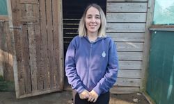 Yaralı bulunan yılan kartalı Samsun'da tedavi ediliyor