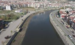 Yeşilırmak'ta temizlik çalışması başlatıldı