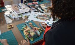 Yükümlülere yönelik kağıt rölyef kursu