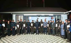 Başarılı bekçilere teşekkür belgesi verildi