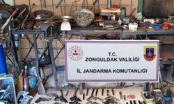 Kaçak silah imalathanesine operasyon