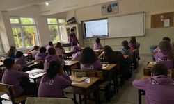 Öğrencilere "Dünya Çocuk Hakları" bilgilendirmesi