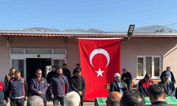 Trafik kazasında hayatını kaybeden itfaiye eri için tören düzenlendi