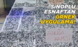 Sinop’ta “Askıda Hamsi” uygulaması örnek oldu