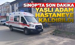 Sinop’ta yüksekten düşen adam yaralandı