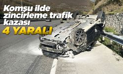 Zincirleme trafik kazasında 4 kişi yaralandı