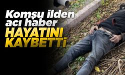 Hastane bahçesinde baygın bulunan kişi öldü