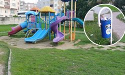 Ebeveynlerden çocuk parkında kirlilik tepkisi
