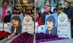 Sinoplu aileden Ferdi Tayfur’un kabrine vefa ziyareti