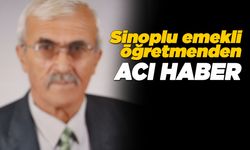 Sinoplu emekli öğretmen Erdem Türk vefat etti