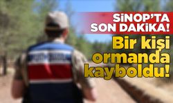 Sinop’ta bir kişi ormanda kayboldu