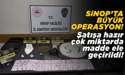 Sinop’ta büyük narkotik operasyon: 7 tutuklama!