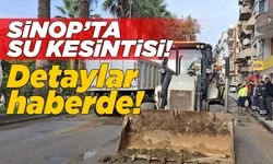 Sinop’ta su kesintisi yaşanıyor
