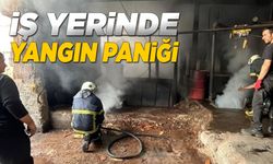 İşletmede çıkan yangına hızlı müdahale