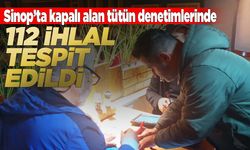 Sinop’ta kapalı alanda tütün ihlali denetimi