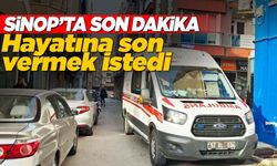 Sinop’ta boşanma aşamasındaki şahıs kriz geçirdi