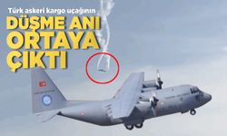 Türk Askerî Uçağının düşme anı görüntülendi