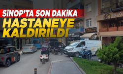Sokakta yürüyen kadının başına sert cisim düştü