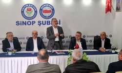 Emekli Memur-Sen Genel Başkanı Küçükkösen Sinop’ta üyelerle buluştu