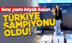 Sinop Fen Lisesi Öğrencisi Duru Efeoğlu Türkiye şampiyonu oldu